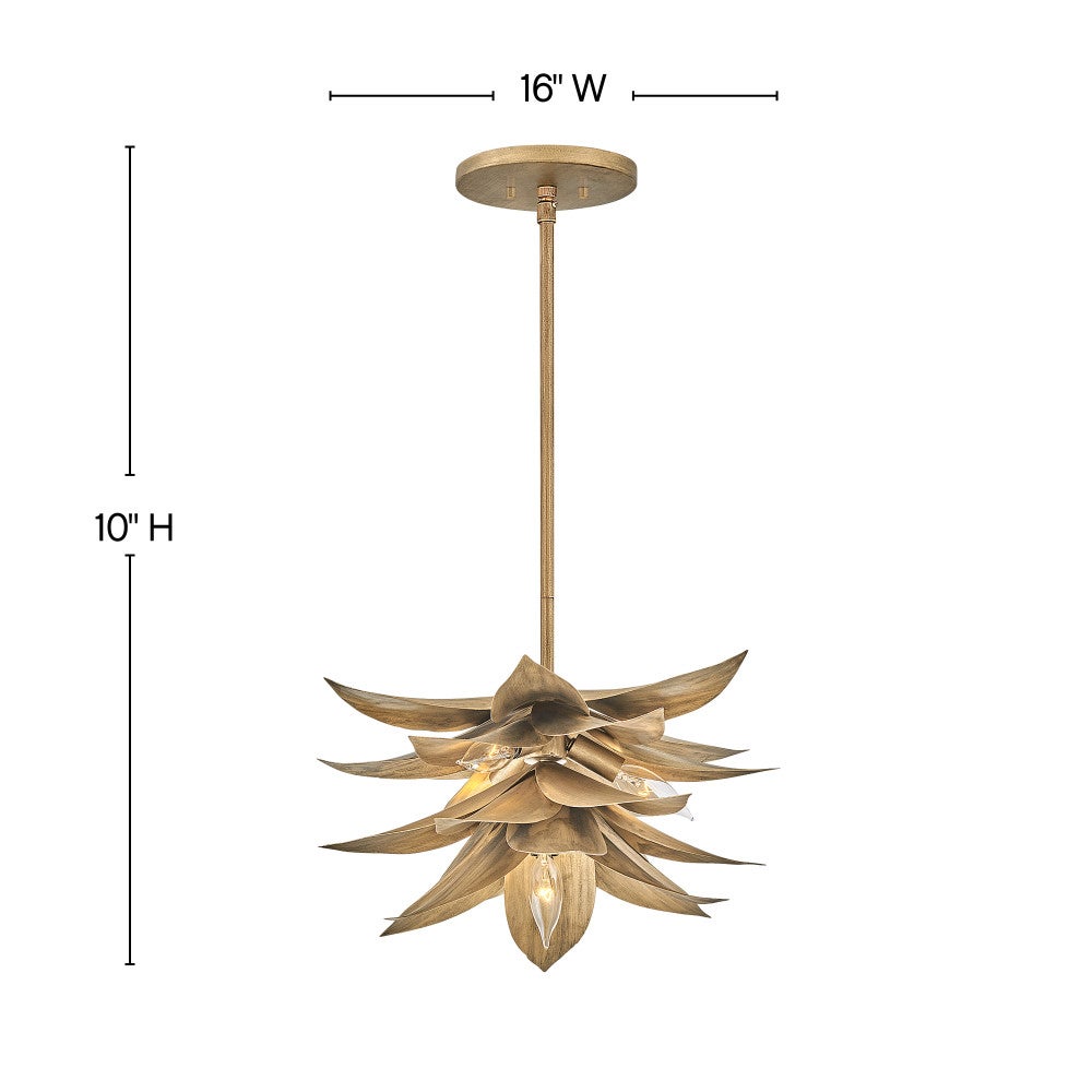 Agave Large Convertible Pendant