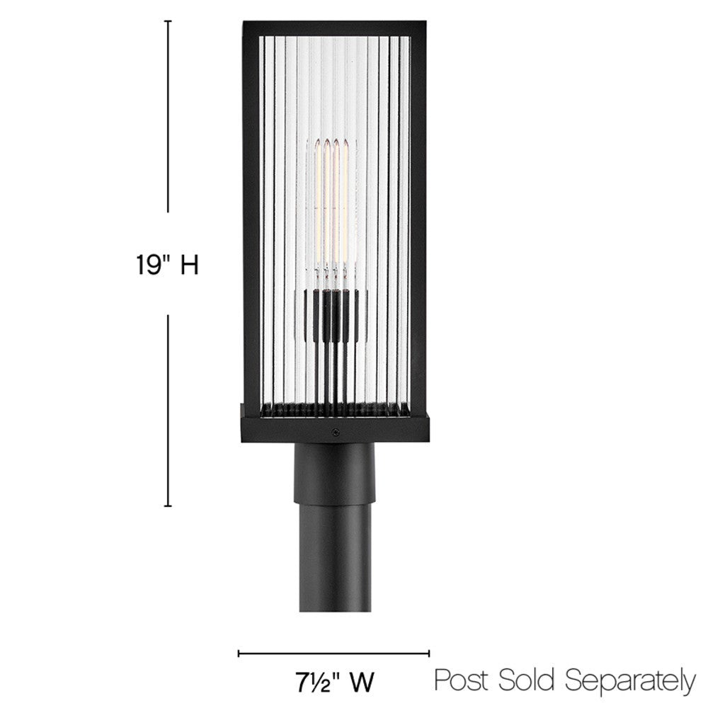 Torrent Medium Post Mount Lantern
