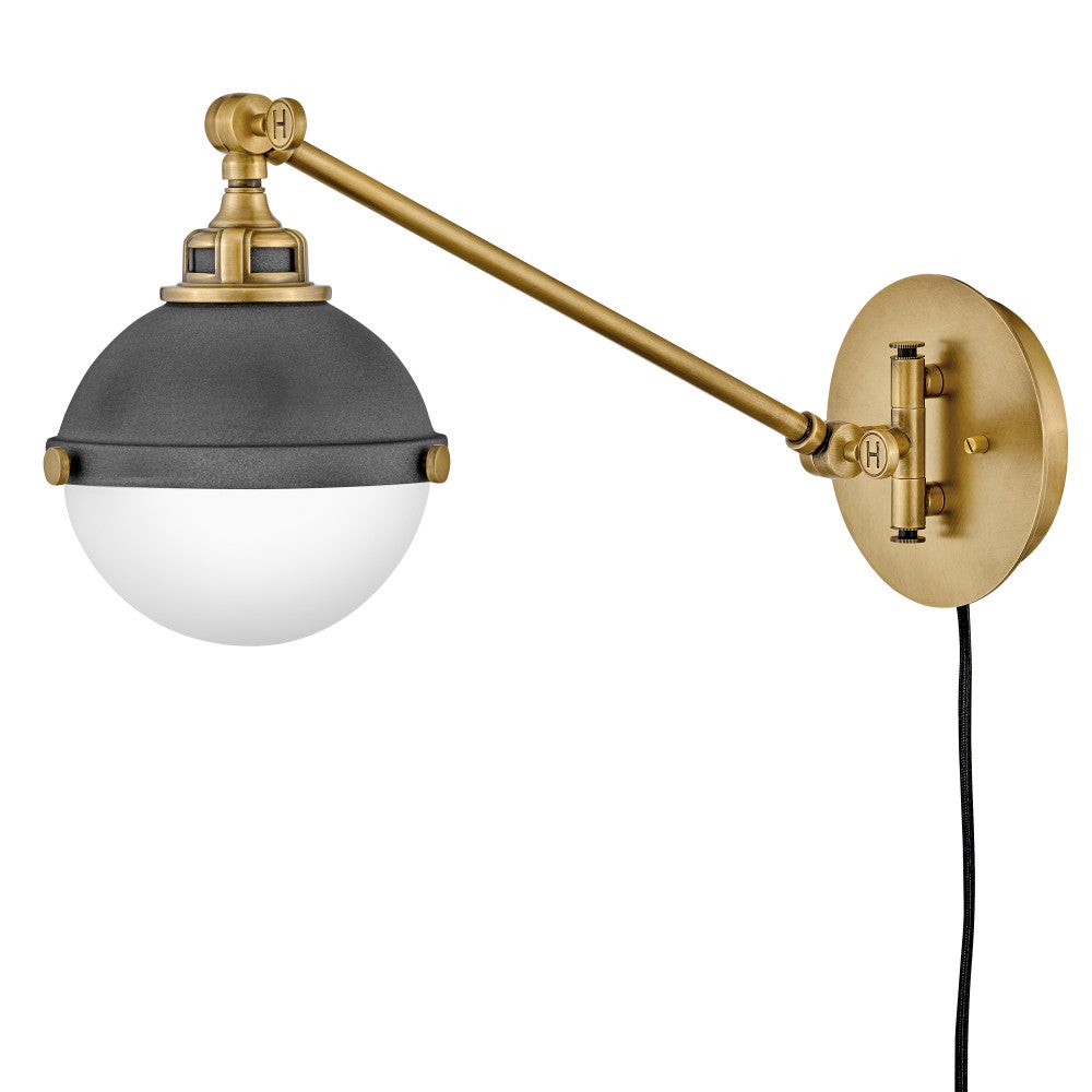 Fletcher Small Swing Arm Single Light Sconce