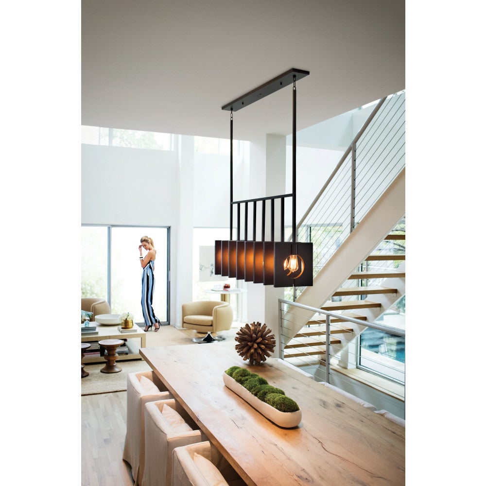 Ludlow Small Eight Light Linear