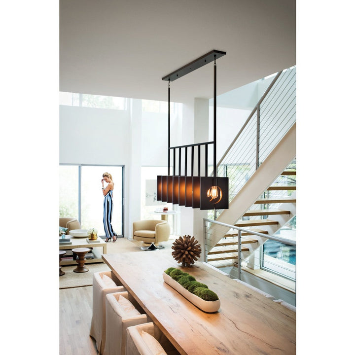 Ludlow Small Eight Light Linear