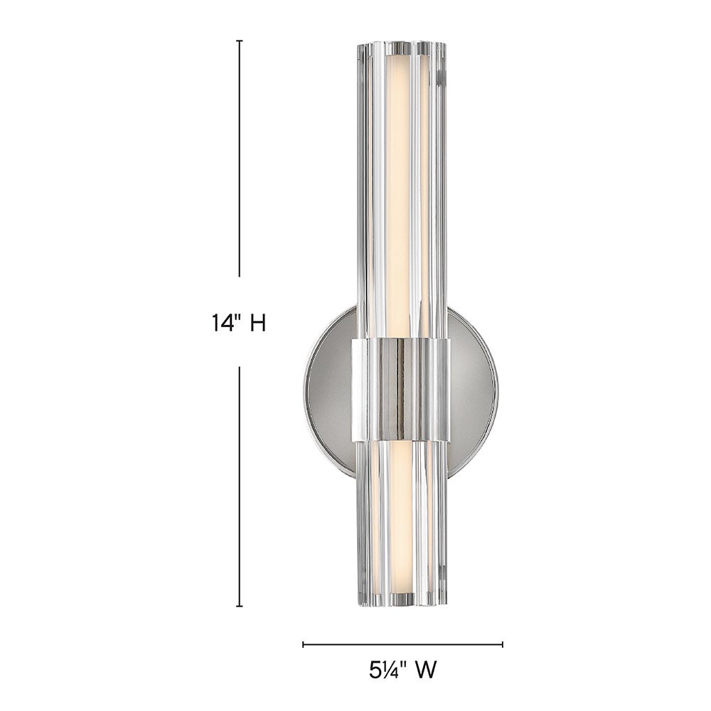 Georgette Medium LED Sconce