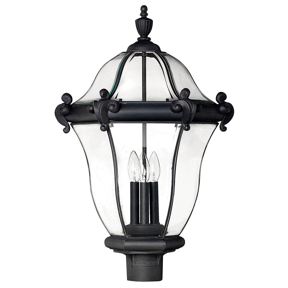 San Clemente Post Mount Lantern