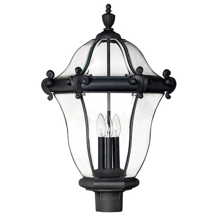San Clemente Post Mount Lantern