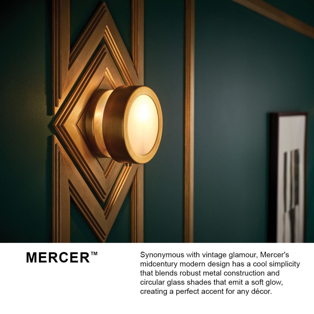 Mercer Small Adjustable Single Light Sconce