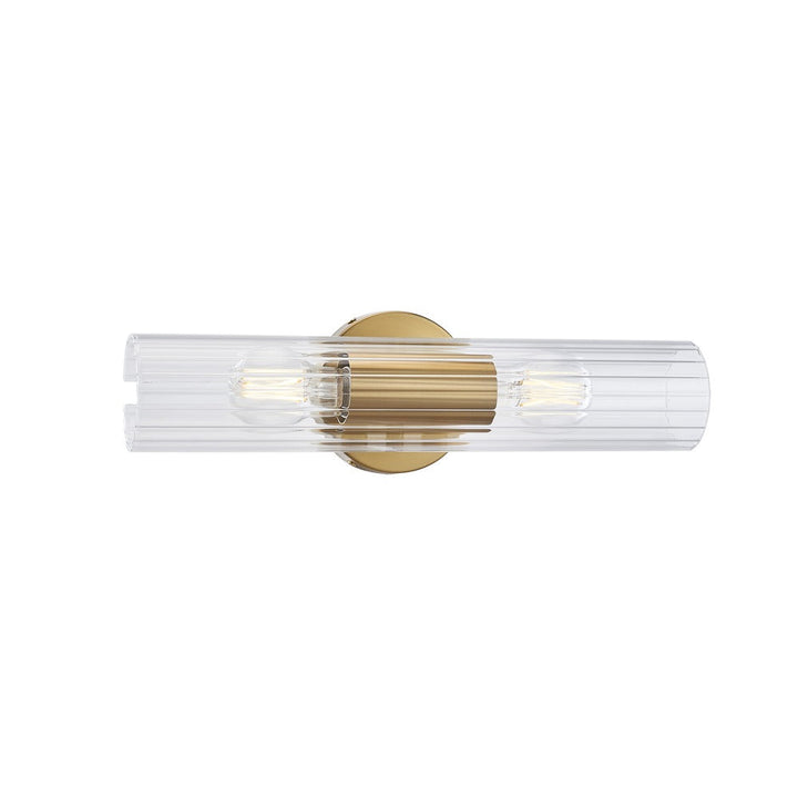 Leo Vanity Light in Gold by Avista