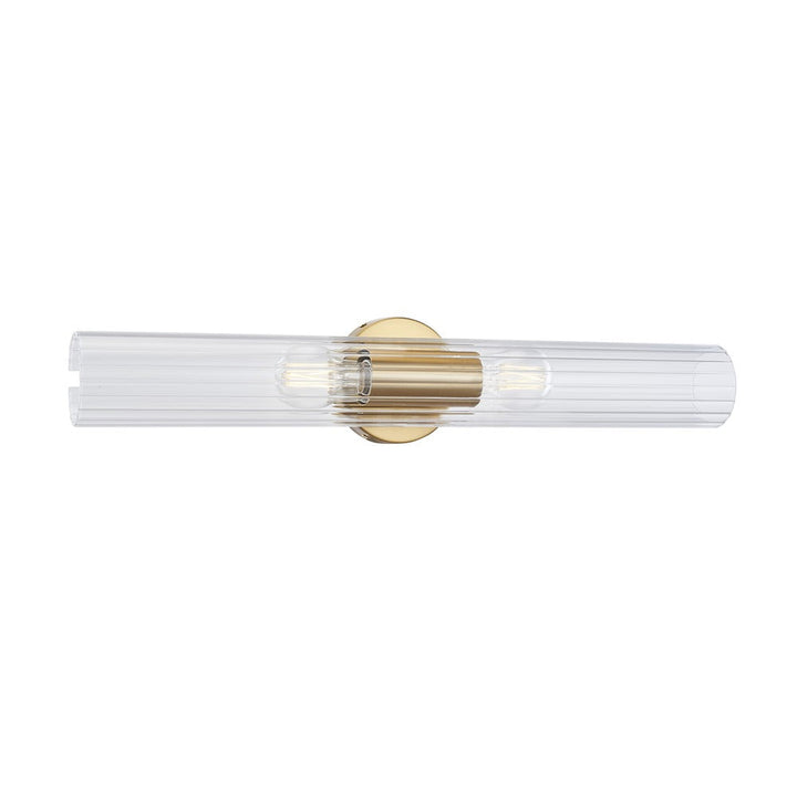 Leo Vanity Light in Gold by Avista
