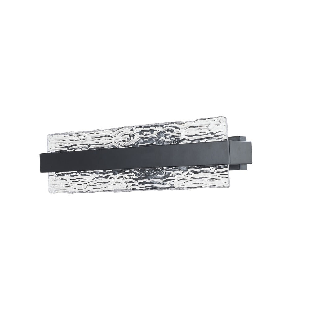 Ice LED Vanity Light in Black by Avista