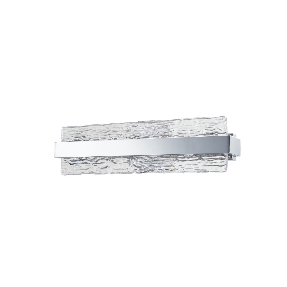 Ice LED Vanity Light in Chrome by Avista