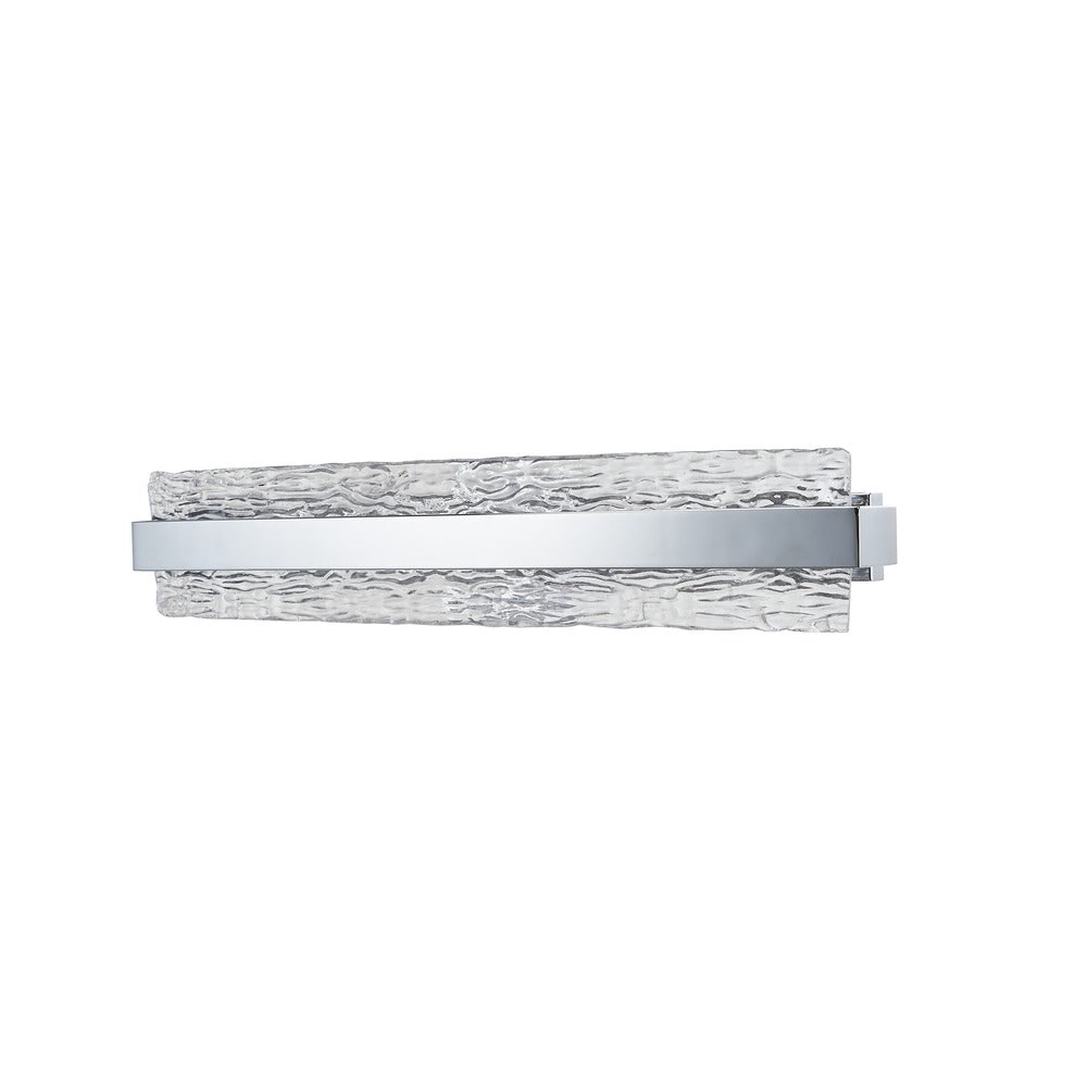 Ice LED Vanity Light in Chrome by Avista