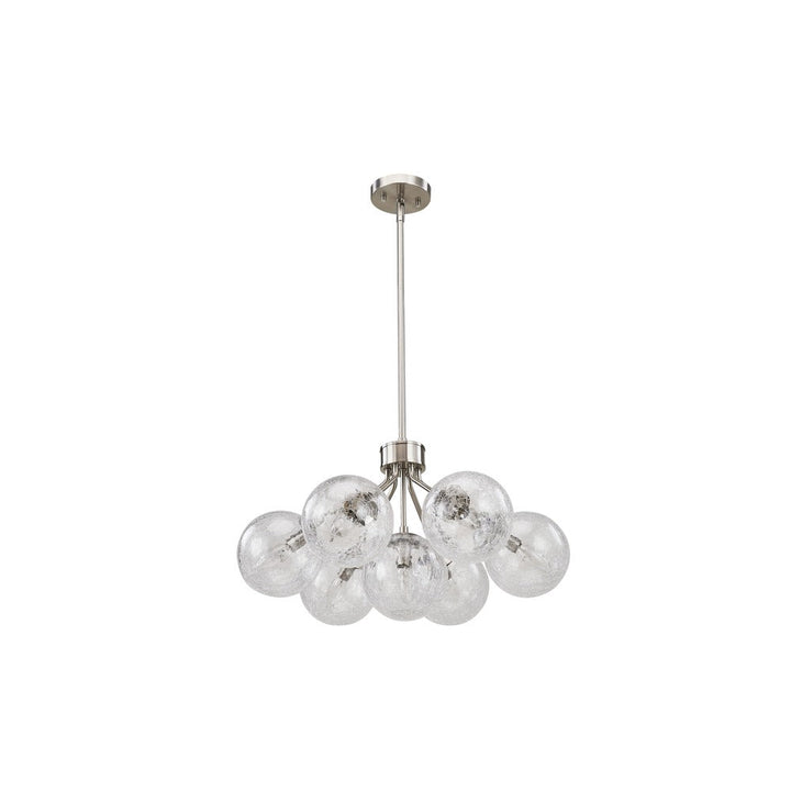 Brook Chandelier in Brushed Nickel by Avista