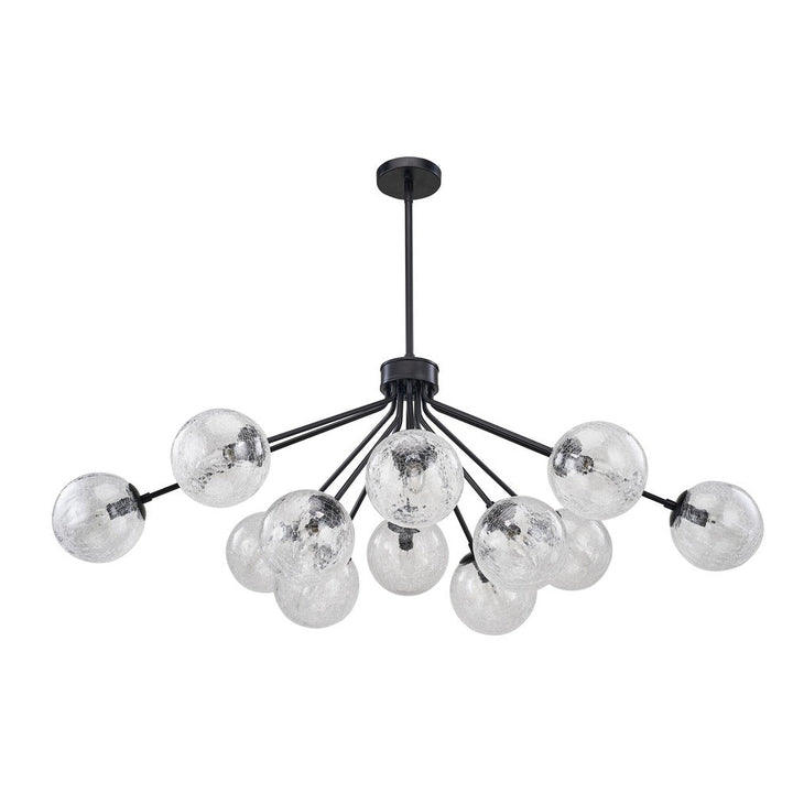Brook Chandelier in Black by Avista