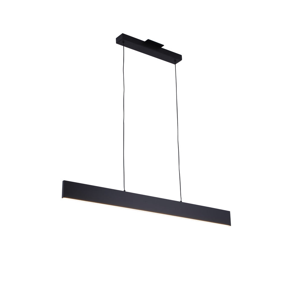 Zola LED Pendant in Black by Avista