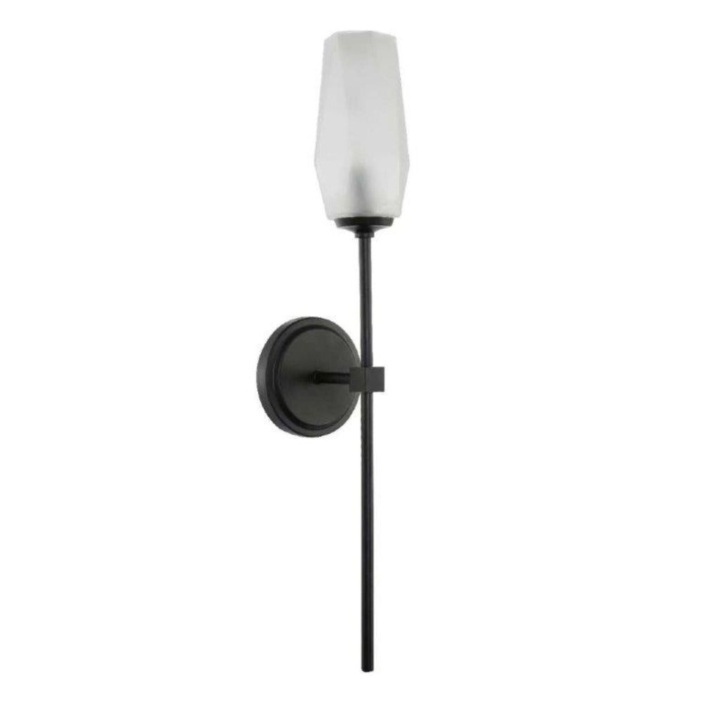 Summit Wall Sconce in Black by Avista