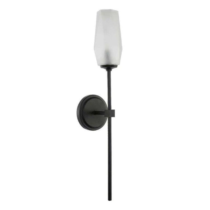 Summit Wall Sconce in Black by Avista