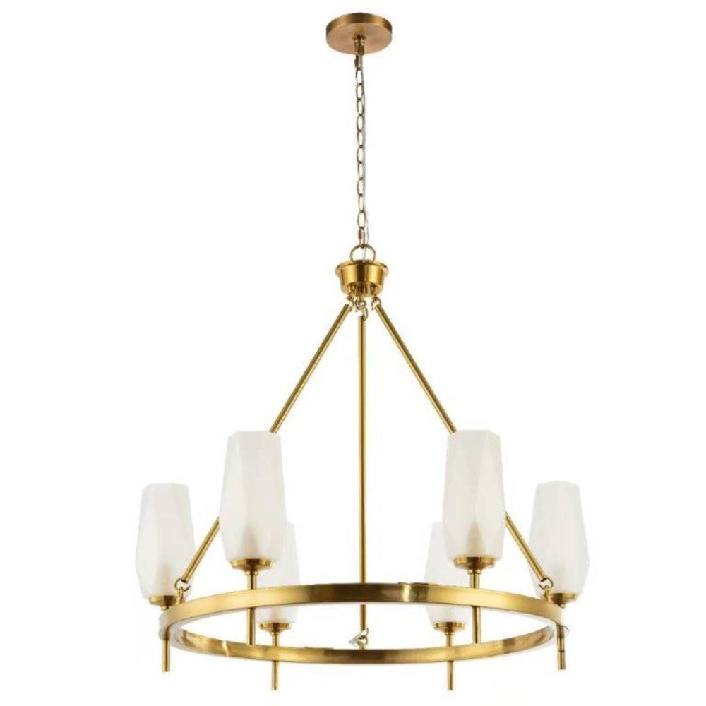 Summit Chandelier in Brass by Avista