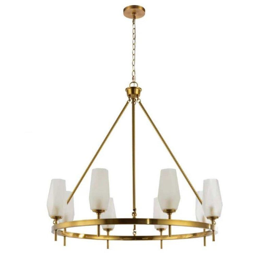 Summit Chandelier in Brass by Avista
