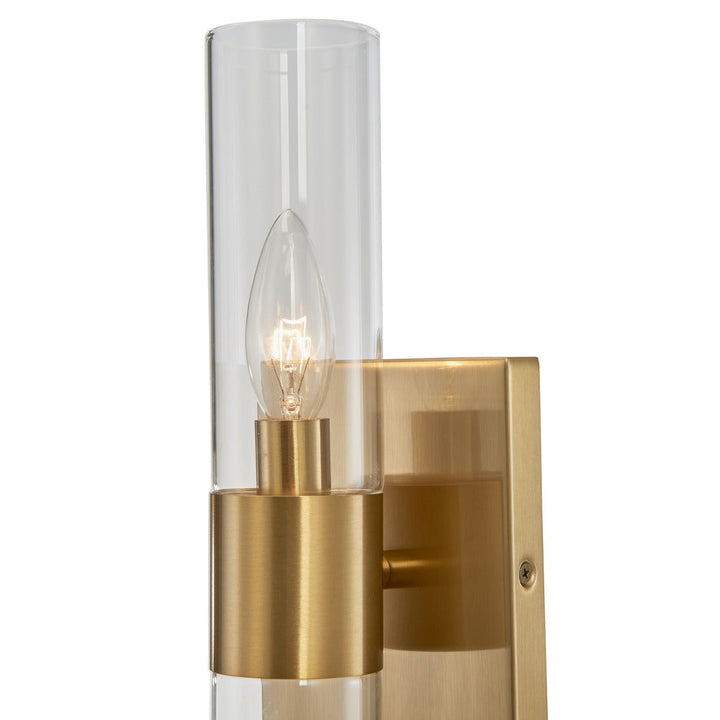 Core Wall Sconce in Aged Brass by Avista