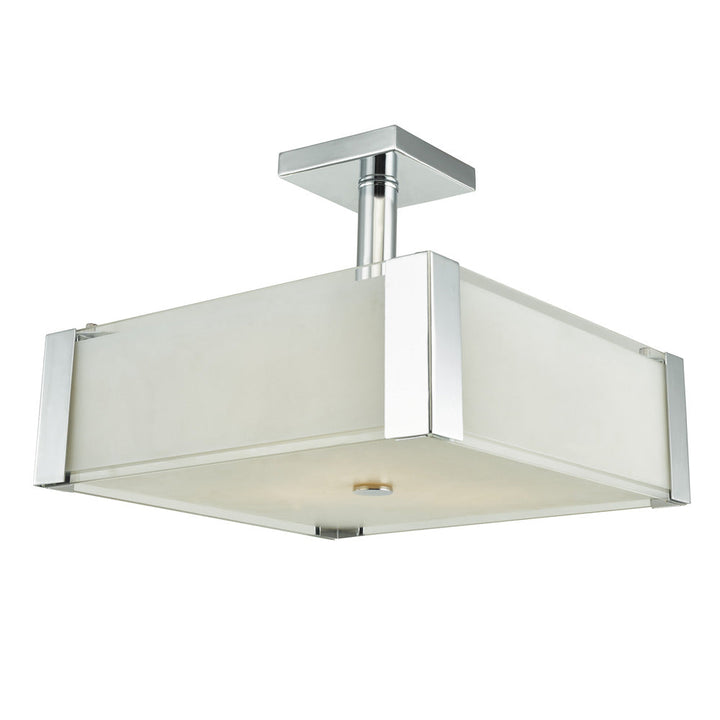 Urban 3-Light Semi-Flush Mount in Brushed Nickel by Avista
