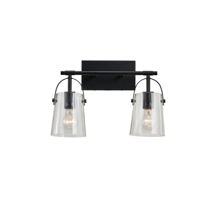 Arden Vanity Light in Black by Avista