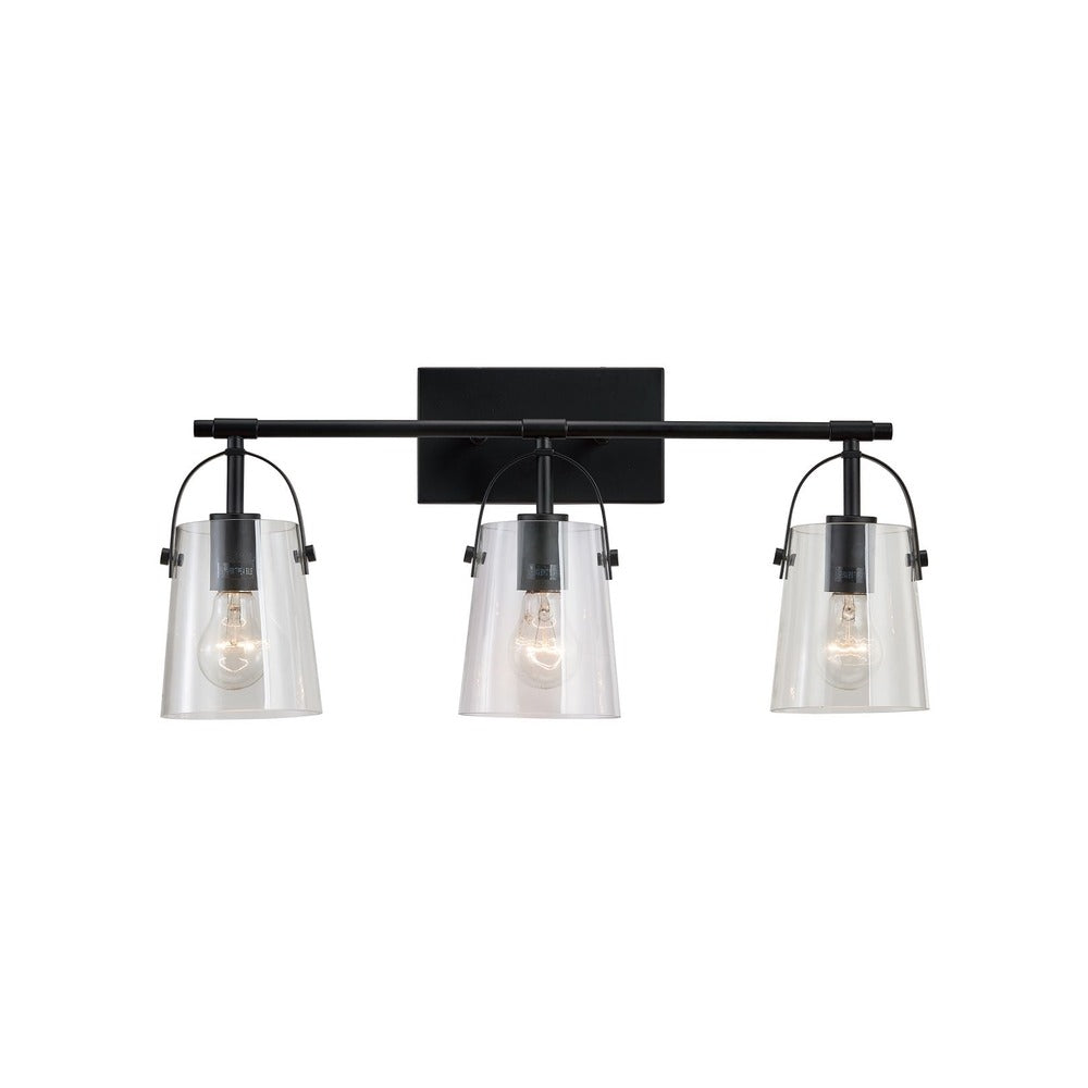 Arden Vanity Light in Black by Avista