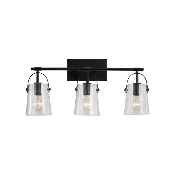 Arden Vanity Light in Black by Avista