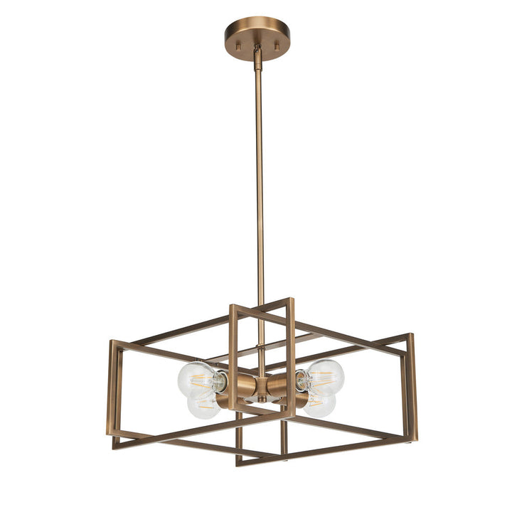 Korson Pendant in Antique Brass by Avista