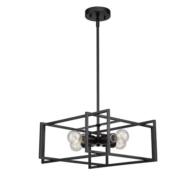 Korson Pendant in Black by Avista