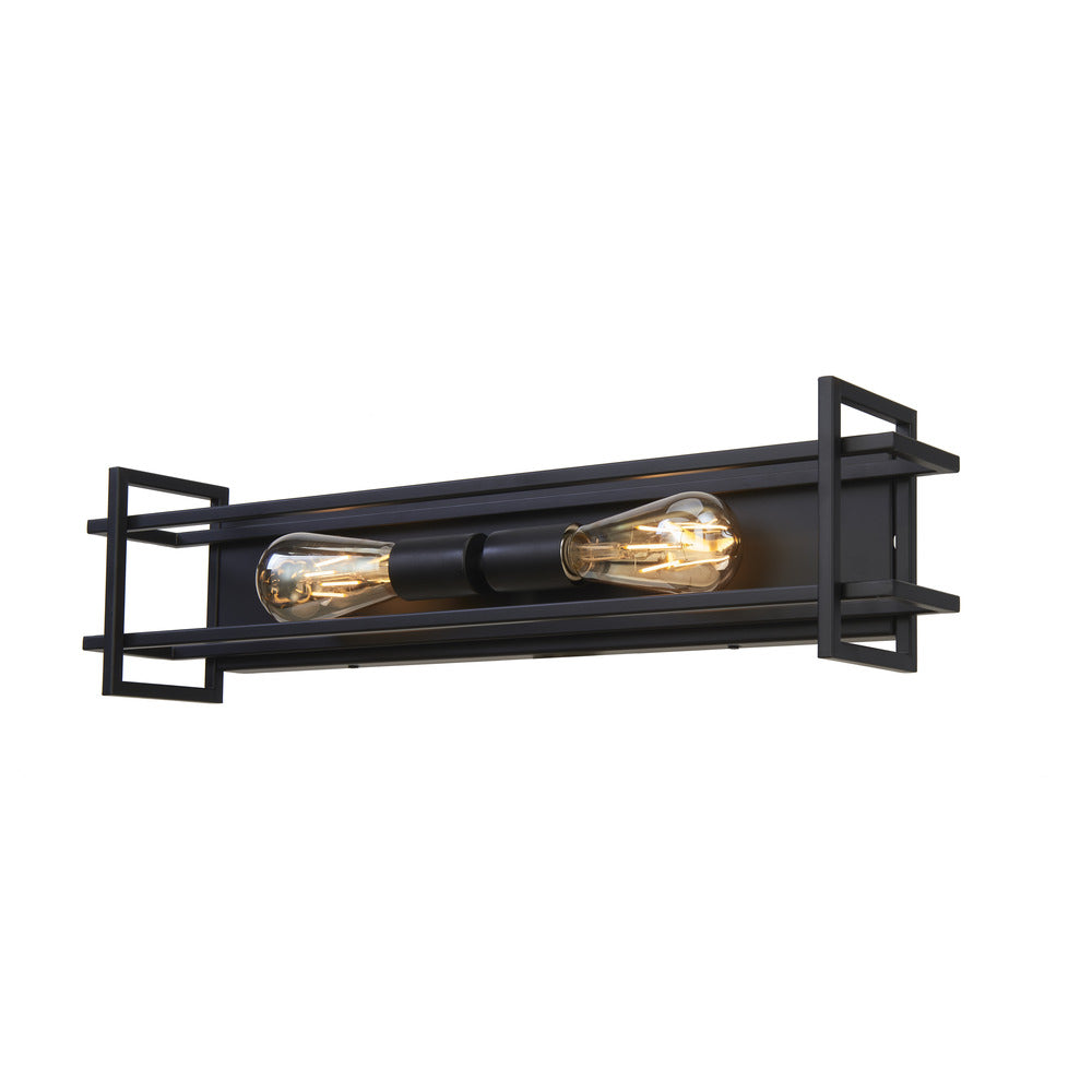 Korson Vanity Light in Black by Avista
