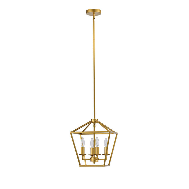 Stratford 4-Light Pendant in Soft Gold by Avista
