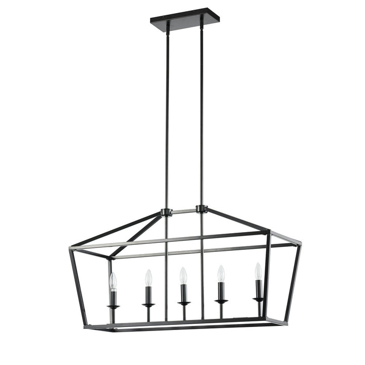 Stratford Chandelier in Black by Avista