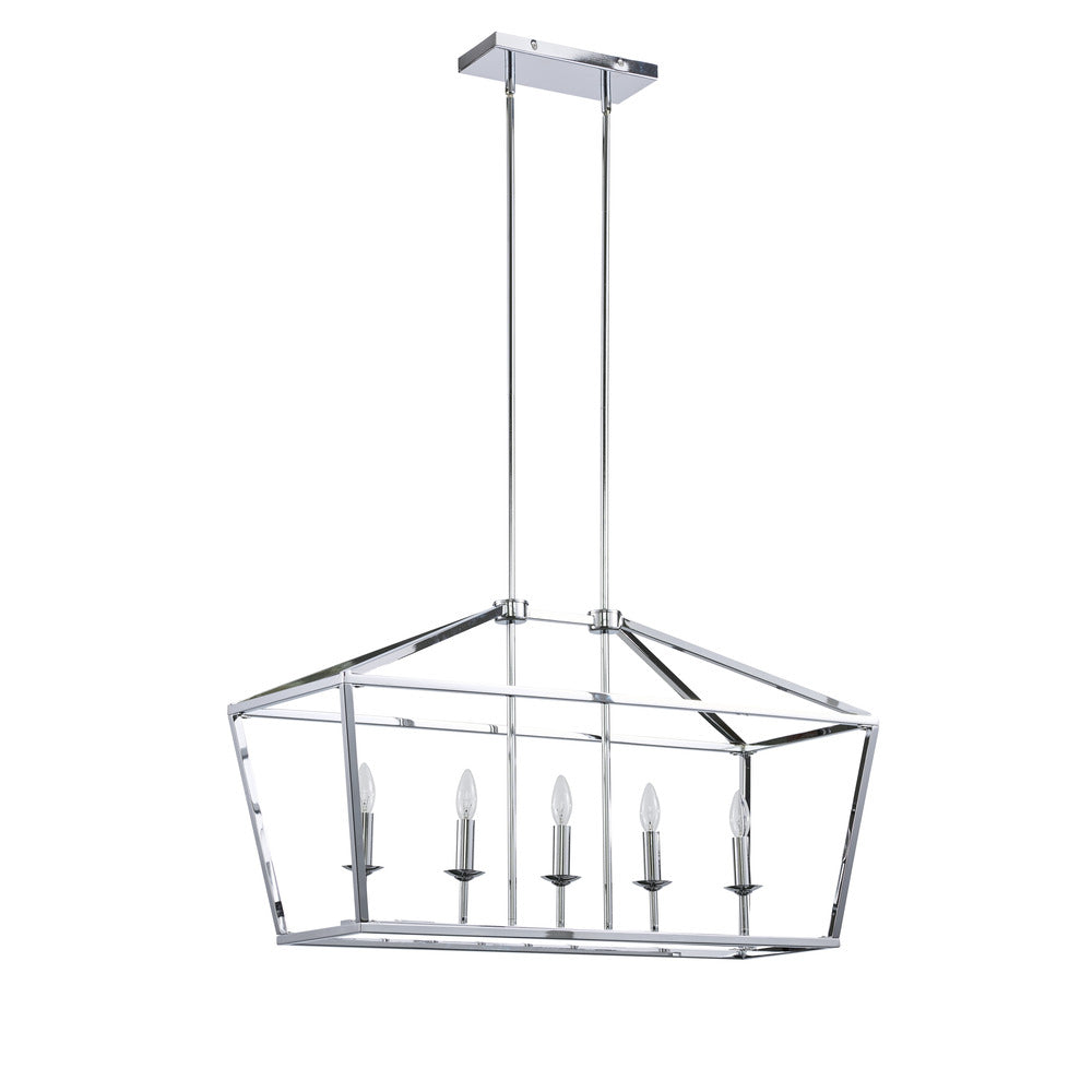Stratford Chandelier in Chrome by Avista