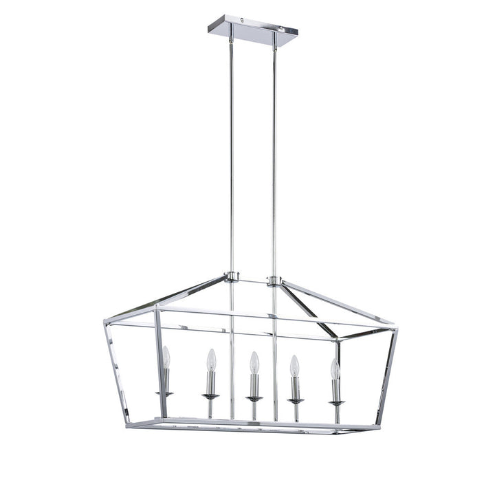 Stratford Chandelier in Chrome by Avista