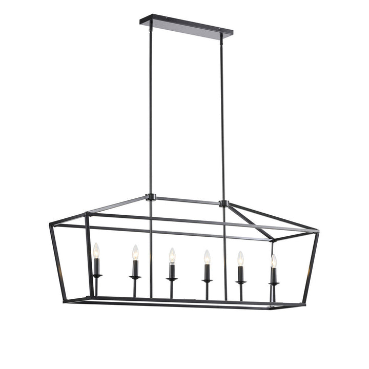 Stratford Chandelier in Black by Avista