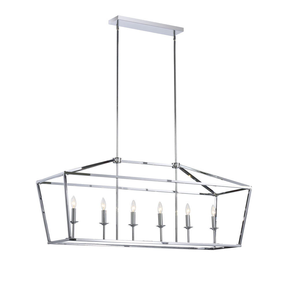 Stratford Chandelier in Chrome by Avista