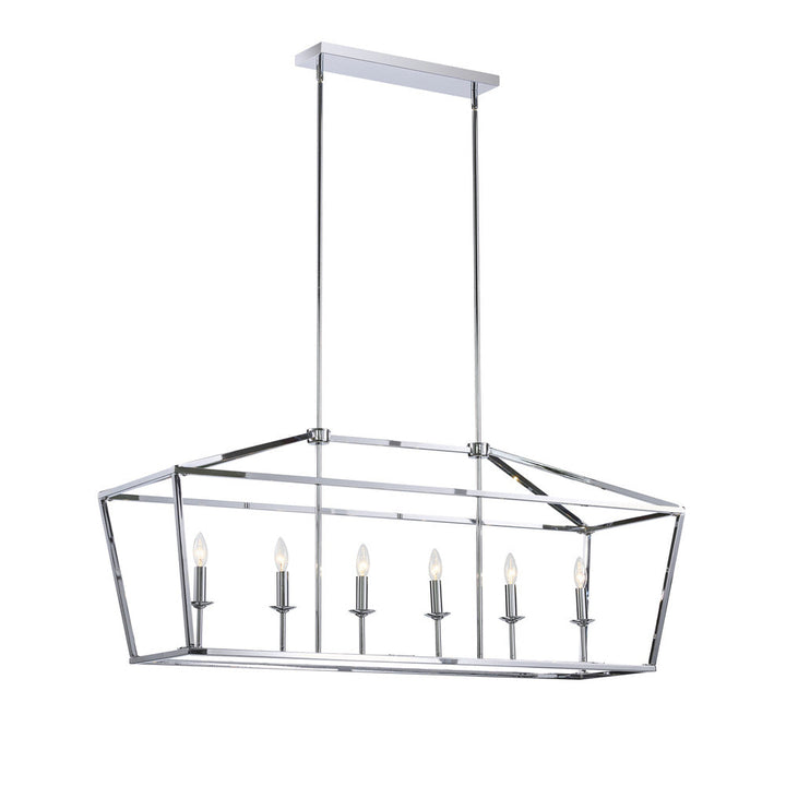 Stratford Chandelier in Chrome by Avista