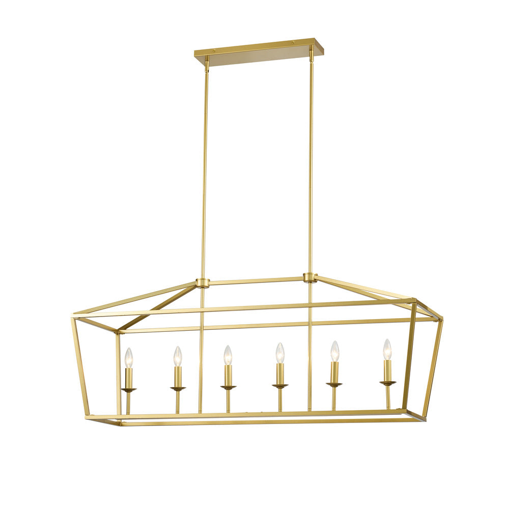 Stratford Chandelier in Soft Gold by Avista