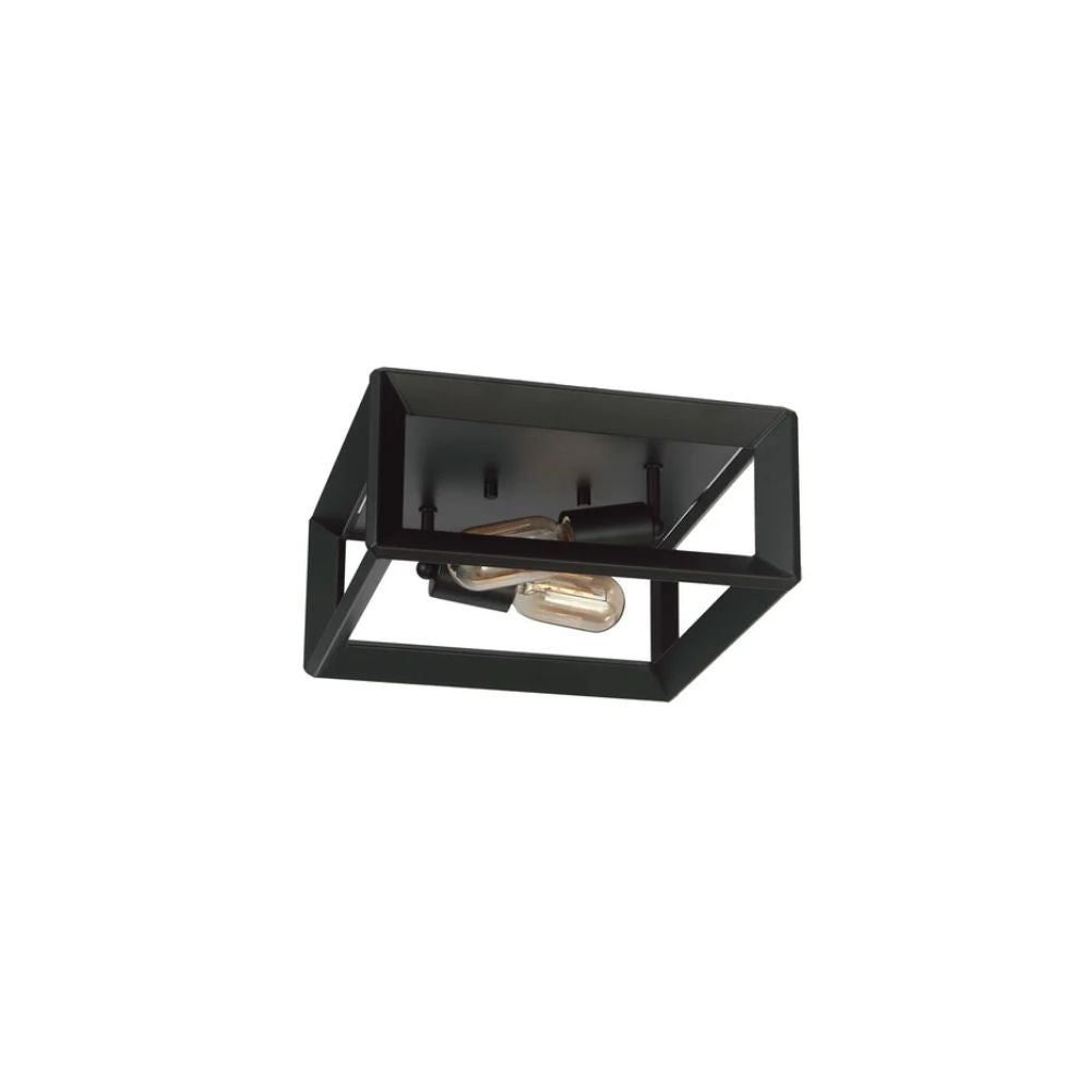 Metro Flush Mount in Black by Avista