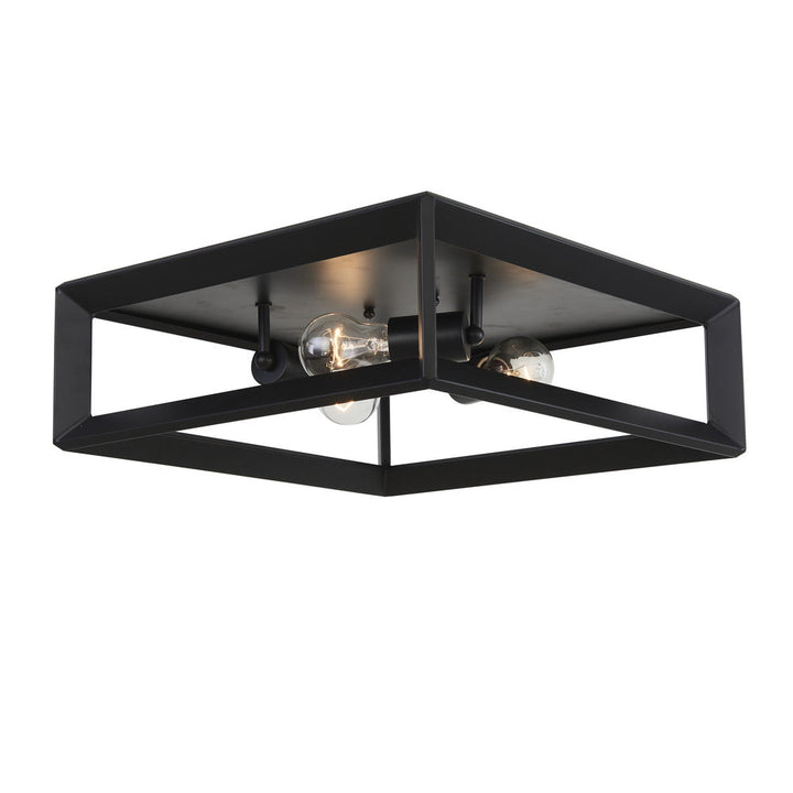 Metro Flush Mount in Black by Avista