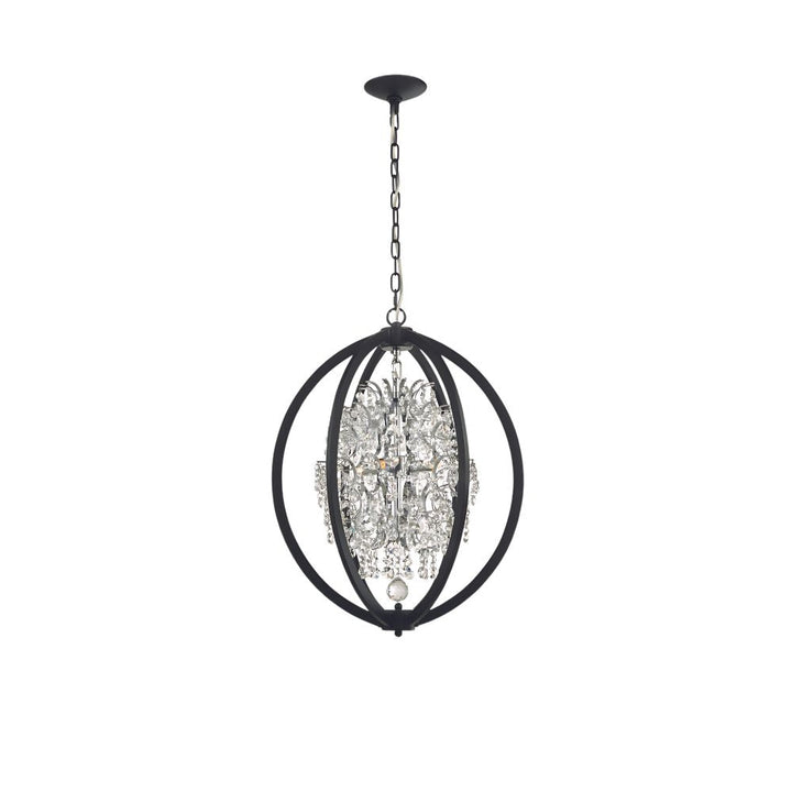 Belair Chandelier in Black by Avista