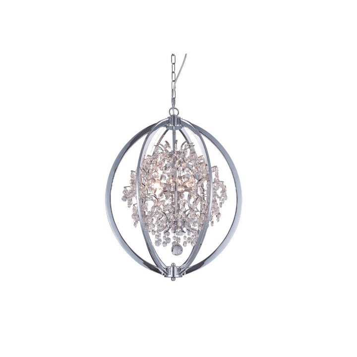 Belair Chandelier in Chrome by Avista
