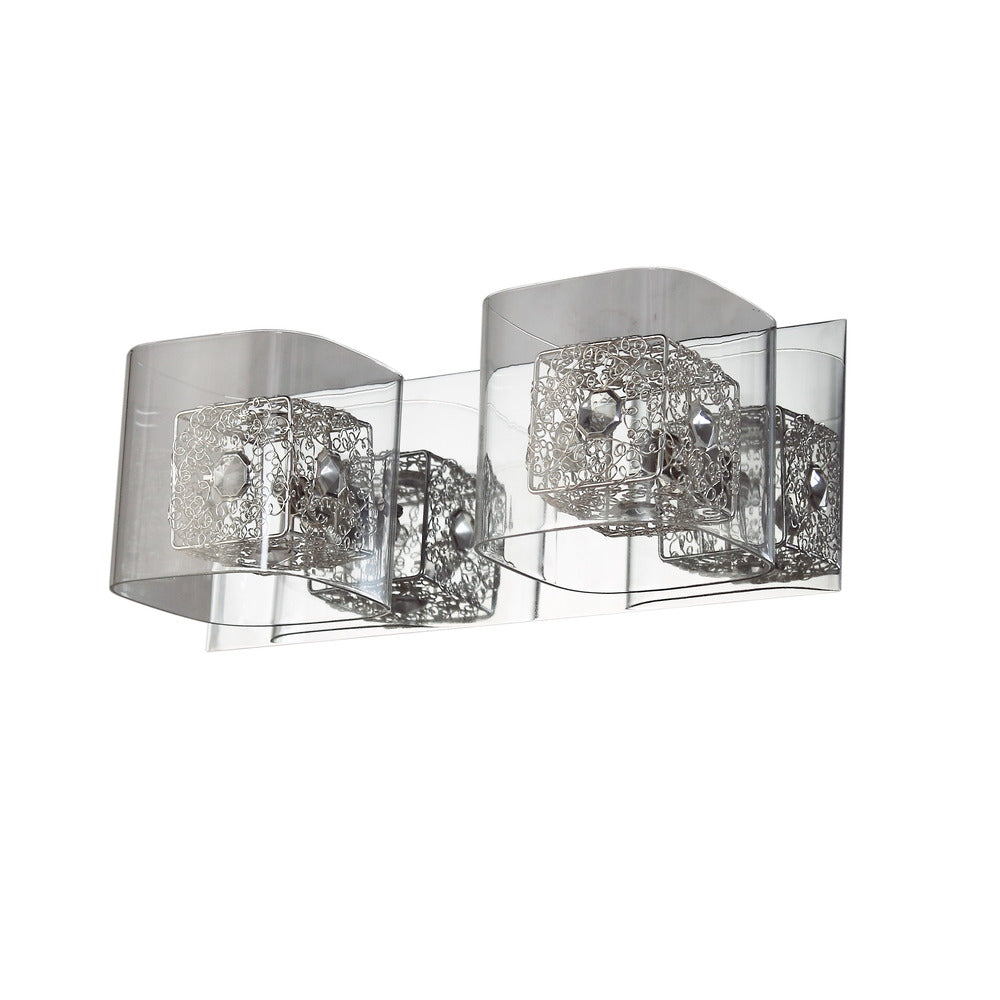 Zoe Vanity Light, 2-Light, by Avista