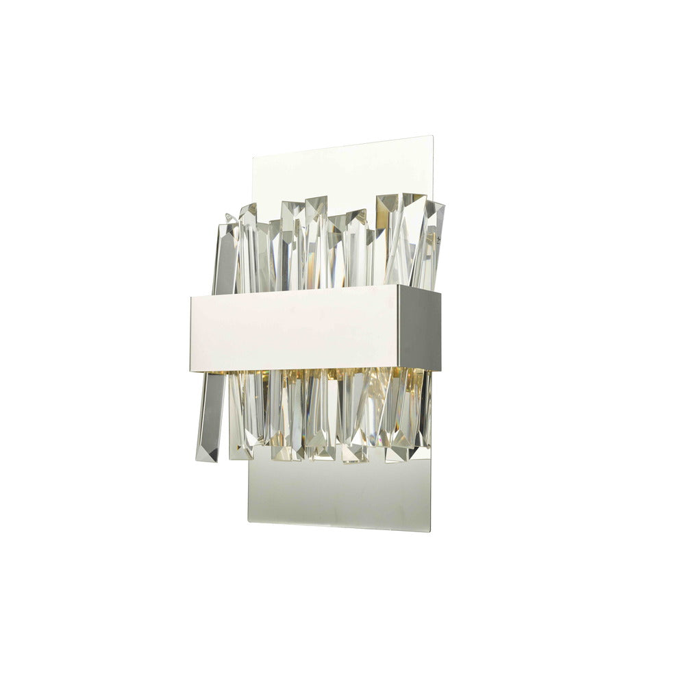 Geo LED Wall Sconce in Chrome by Avista