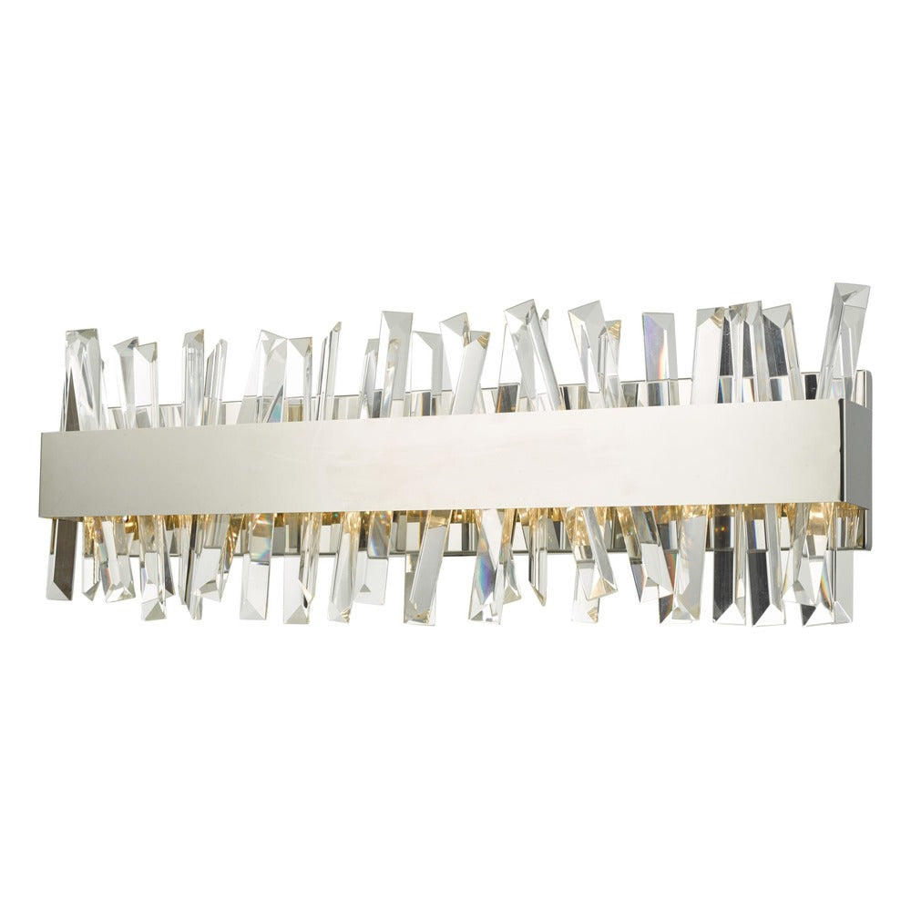 Geo LED Vanity Light in Chrome by Avista