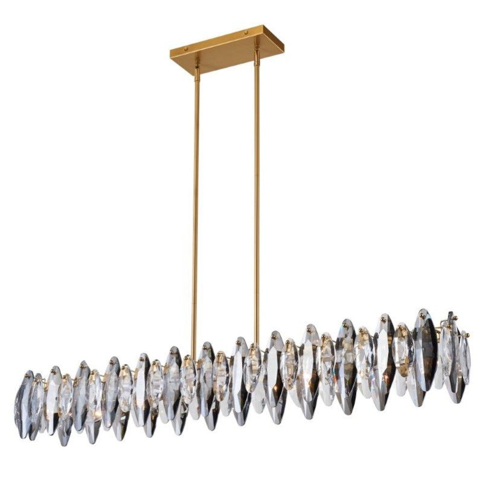 Glimmer LED Chandelier, 8-Light 48", by Avista
