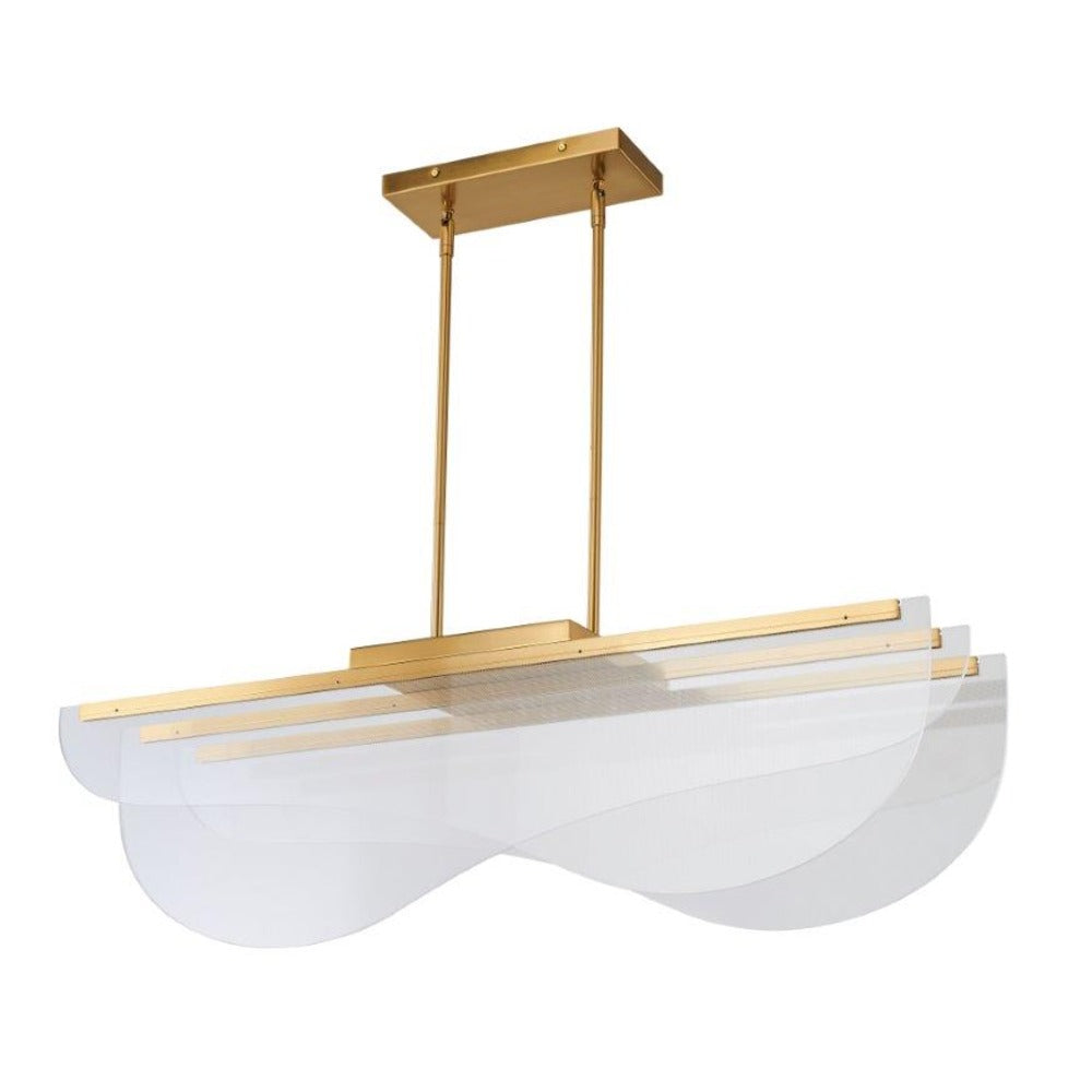 Lex LED Chandelier, 38", by Avista