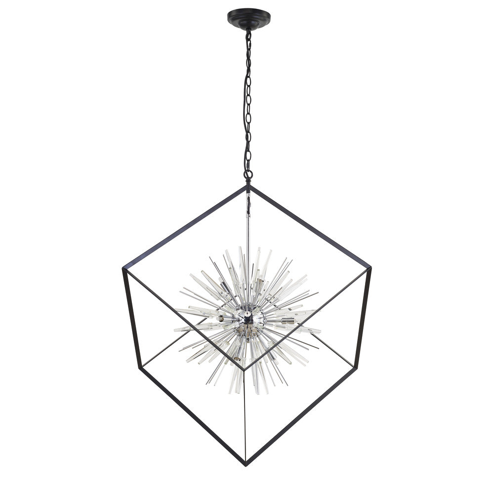 Starburst Chandelier, 37", by Avista
