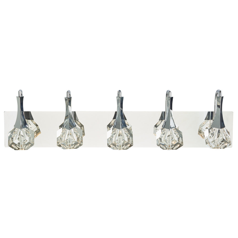 Paramount LED Vanity Light, 5-Light 32", by Avista