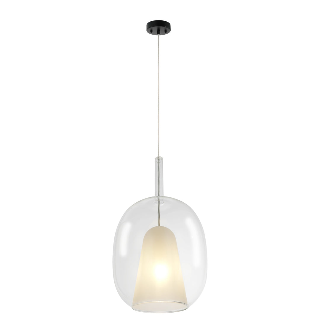 Dusk Pendant in Clear by Artcraft Lighting