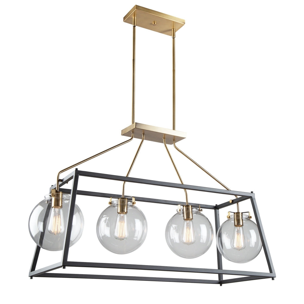 Bridgetown 4 Light Linear Pendant / Island Light by Artcraft Lighting